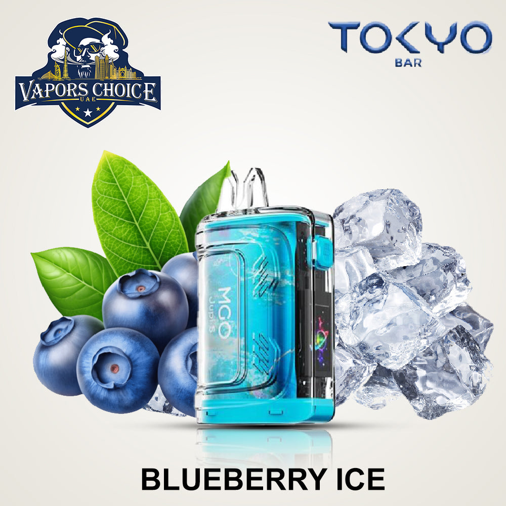 TOKYO BAR 20000 Puffs (50mg) - Disposable Vape Blueberry Ice UAE Ras Al-Khaimah