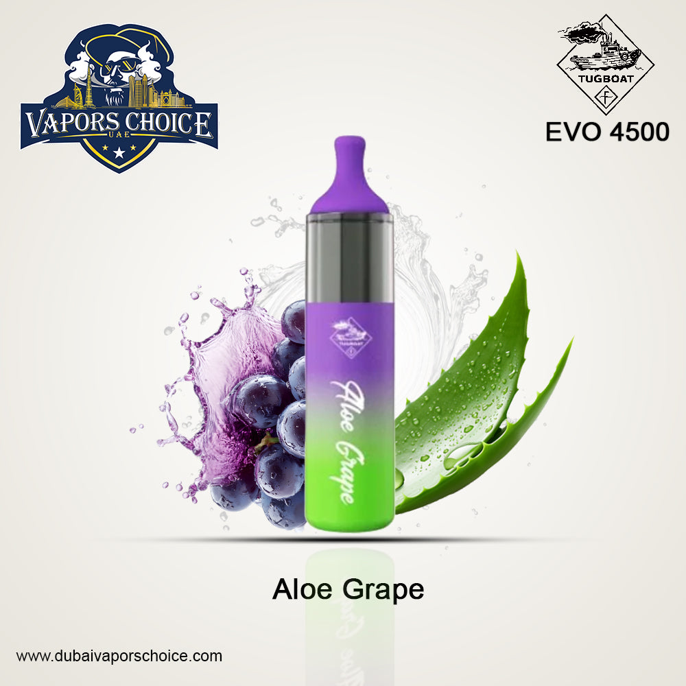 Tugboat EVO (50mg) - 4500 PUFFS DISPOSABLE VAPE UAE Abu Dhabi 