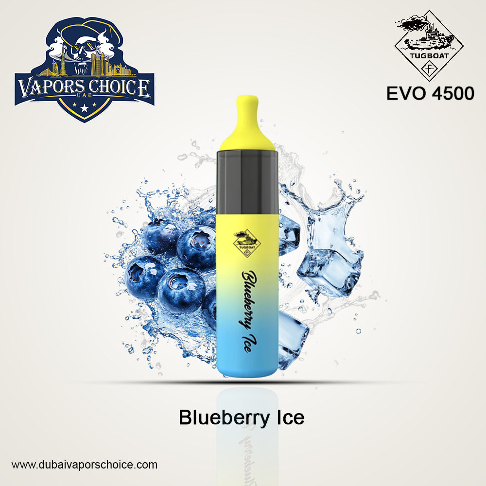 Tugboat EVO (50mg) - 4500 PUFFS DISPOSABLE VAPE UAE Dubai 