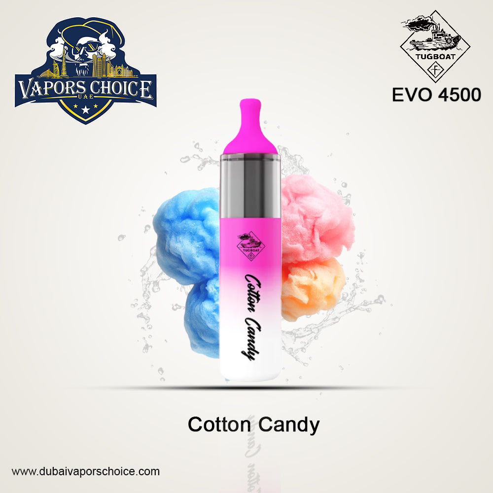 Tugboat EVO (50mg) - 4500 PUFFS DISPOSABLE VAPE UAE Sharjah & Abu Dhabi 