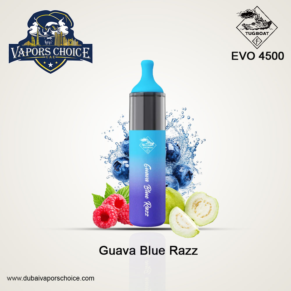 Tugboat EVO (50mg) - 4500 PUFFS DISPOSABLE VAPE UAE Dubai 