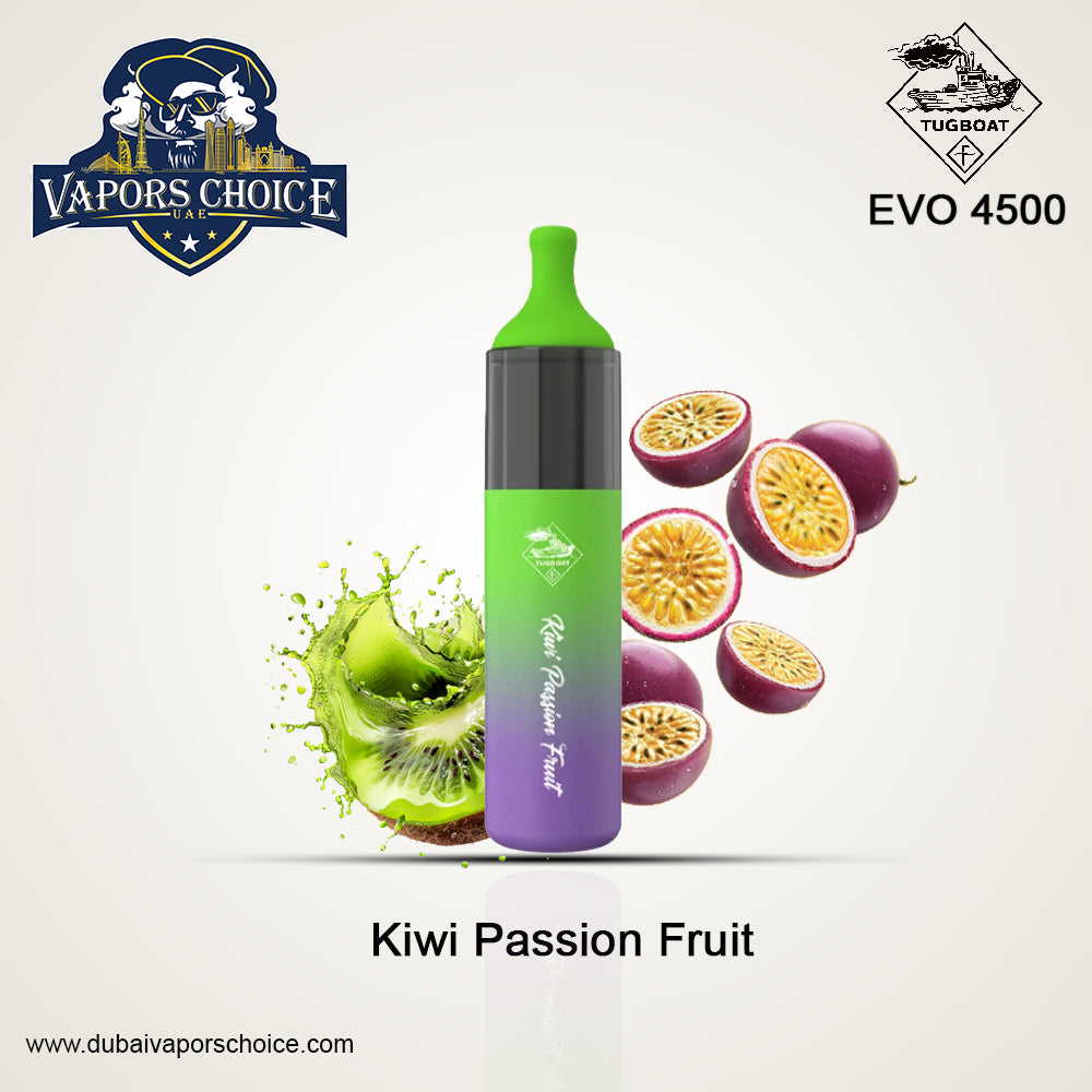 Tugboat EVO (50mg) - 4500 PUFFS DISPOSABLE VAPE Abu Dhabi 