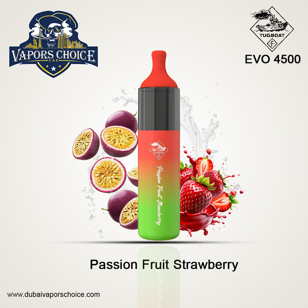 Tugboat EVO (50mg) - 4500 PUFFS DISPOSABLE VAPE UAE Dubai 
