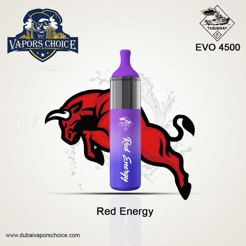 Tugboat EVO (50mg) - 4500 PUFFS DISPOSABLE VAPE UAE Al Ain 