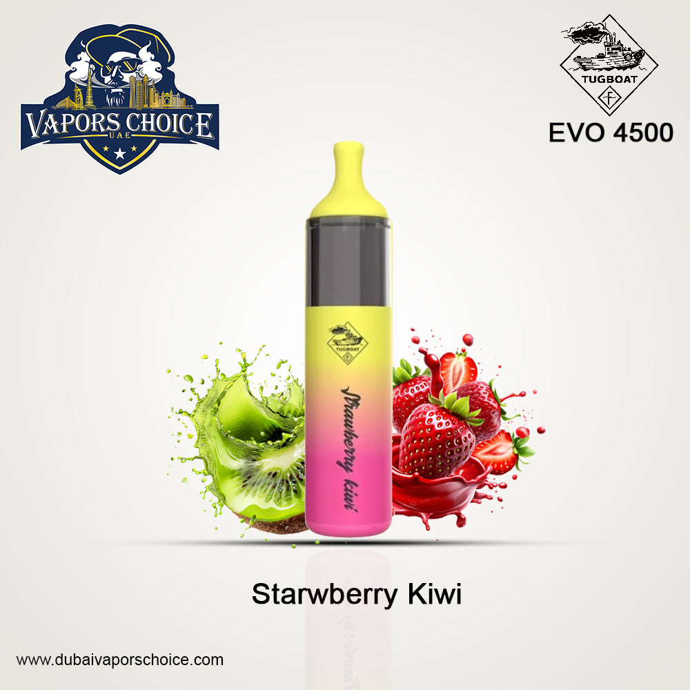 Tugboat EVO (50mg) - 4500 PUFFS DISPOSABLE VAPE UAE Sharjah & Abu Dhabi  