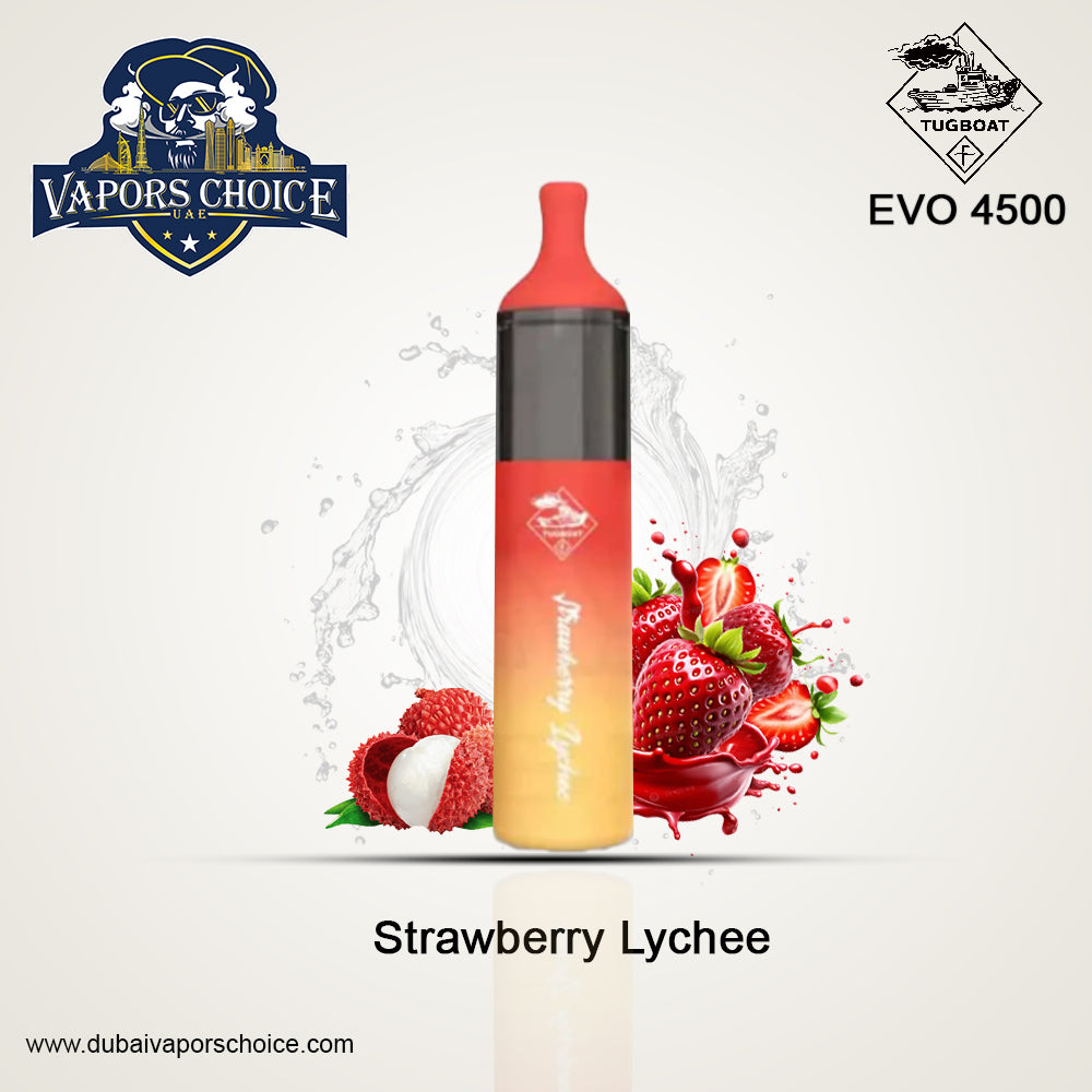 Tugboat EVO (50mg) - 4500 PUFFS DISPOSABLE VAPE UAE Dubai 
