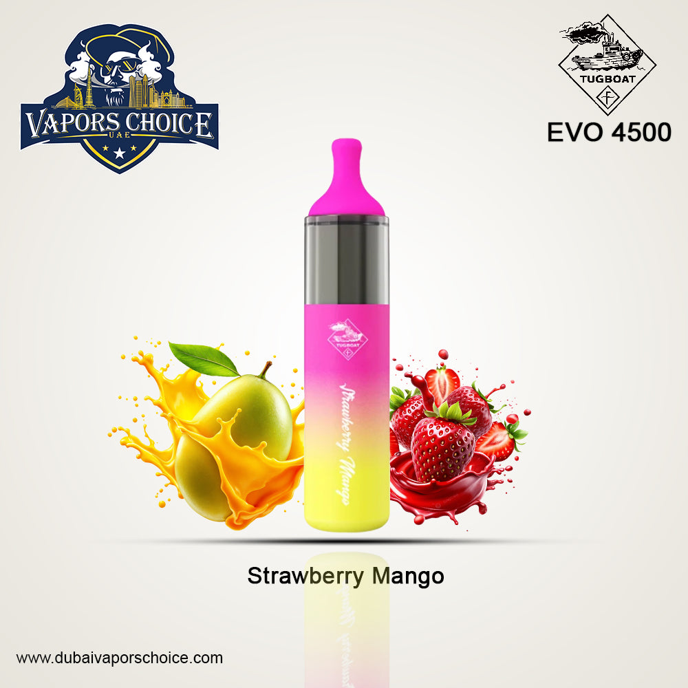 Tugboat EVO (50mg) - 4500 PUFFS DISPOSABLE VAPE UAE Dubai & Abu Dhabi 