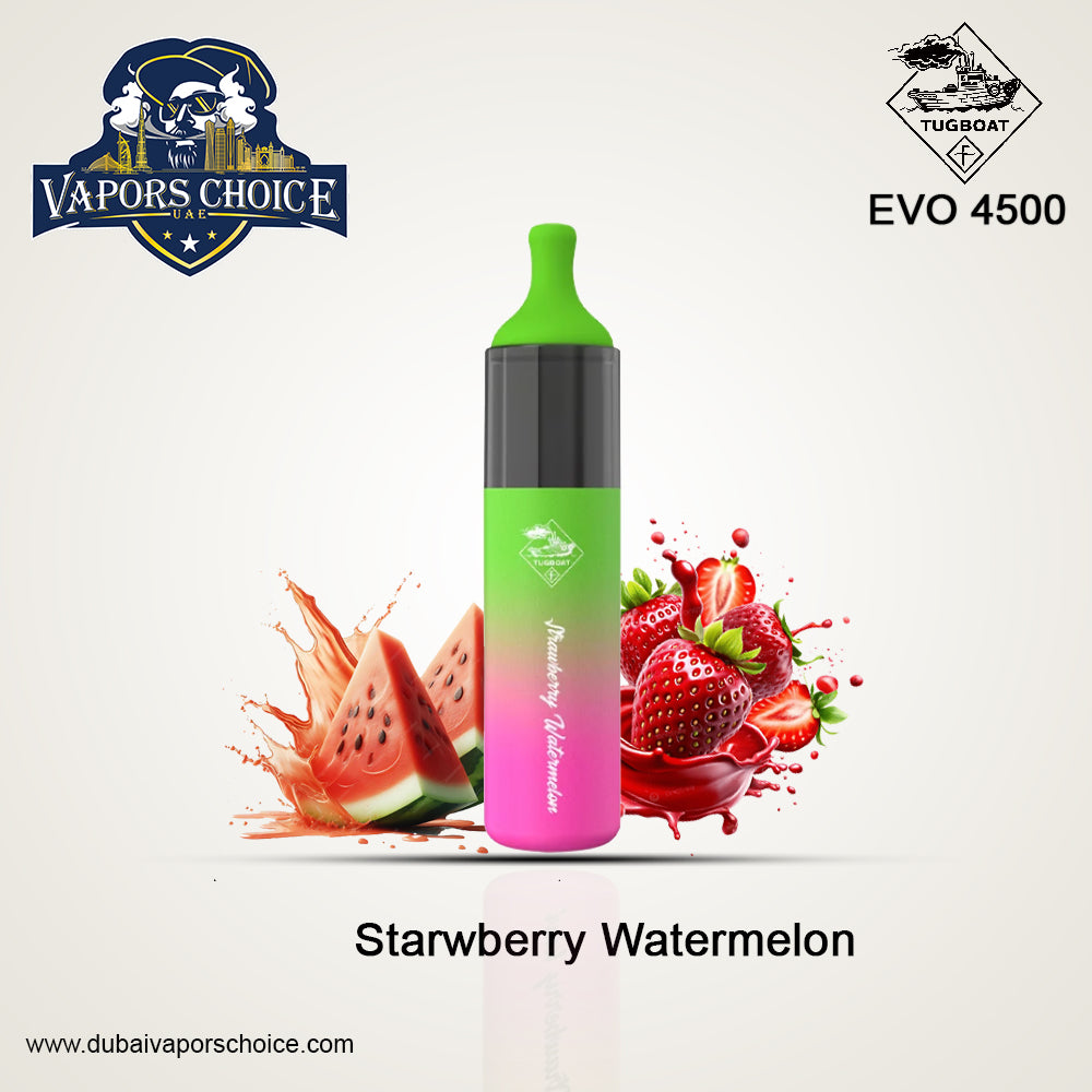 Tugboat EVO (50mg) - 4500 PUFFS DISPOSABLE VAPE UAE Abu Dhabi 
