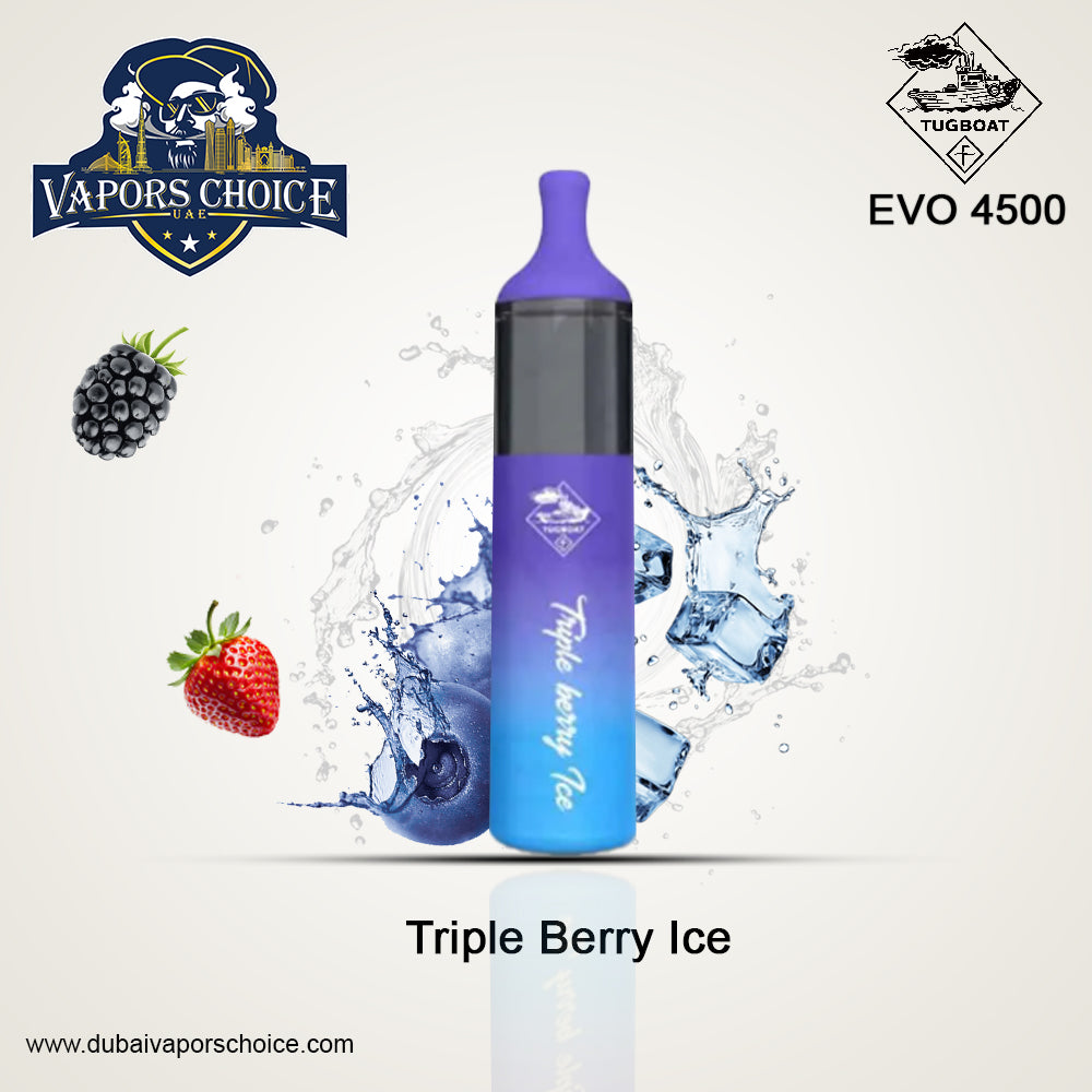 Tugboat EVO (50mg) - 4500 PUFFS DISPOSABLE VAPE UAE Al Ain