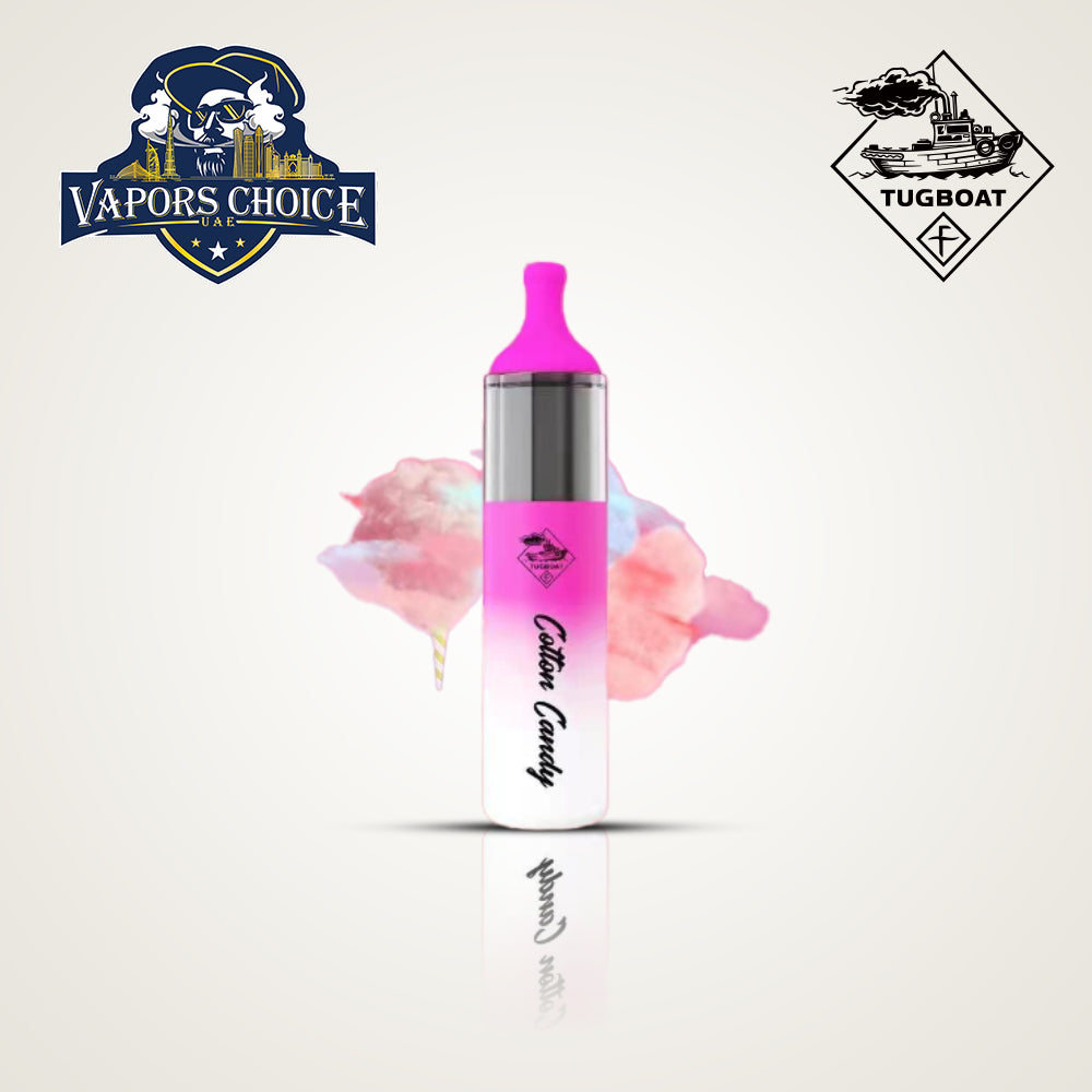 Tugboat EVO (50mg) 4500 PUFFS - DISPOSABLE VAPE Cotton Candy UAE Al Ain