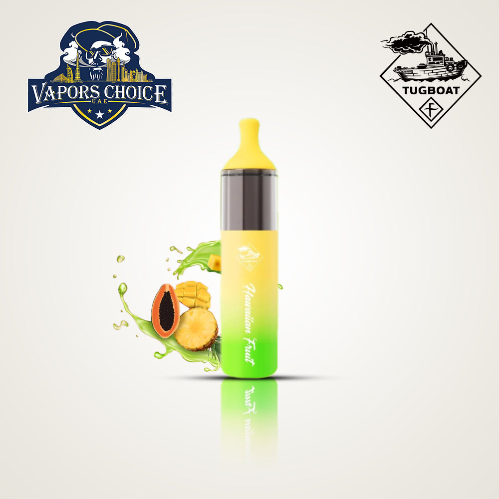 Tugboat EVO (50mg) 4500 PUFFS - DISPOSABLE VAPE Hawaiian Fruit UAE Umm Al Quwain