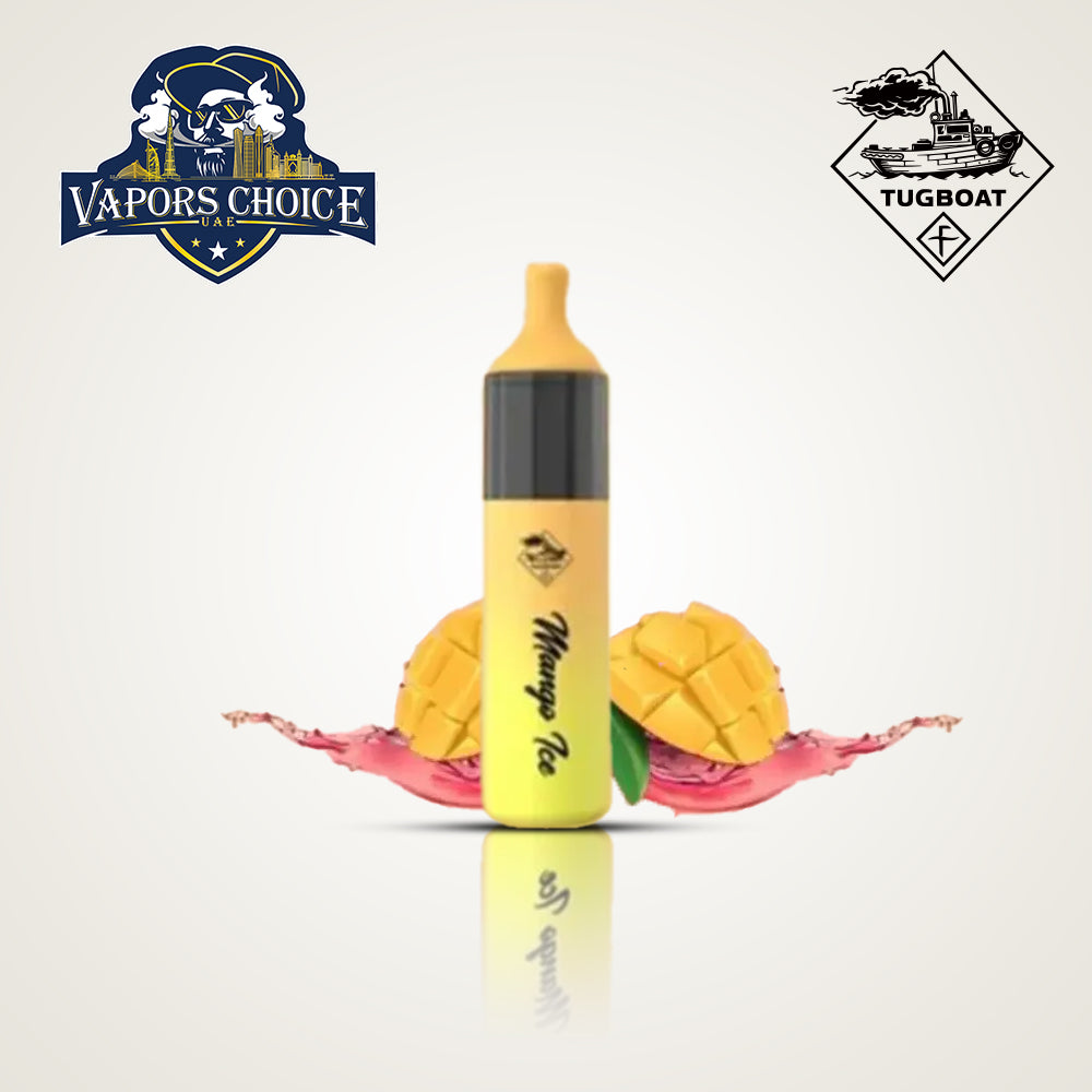 Tugboat EVO (50mg) 4500 PUFFS - DISPOSABLE VAPE Mango Ice UAE Sharjah