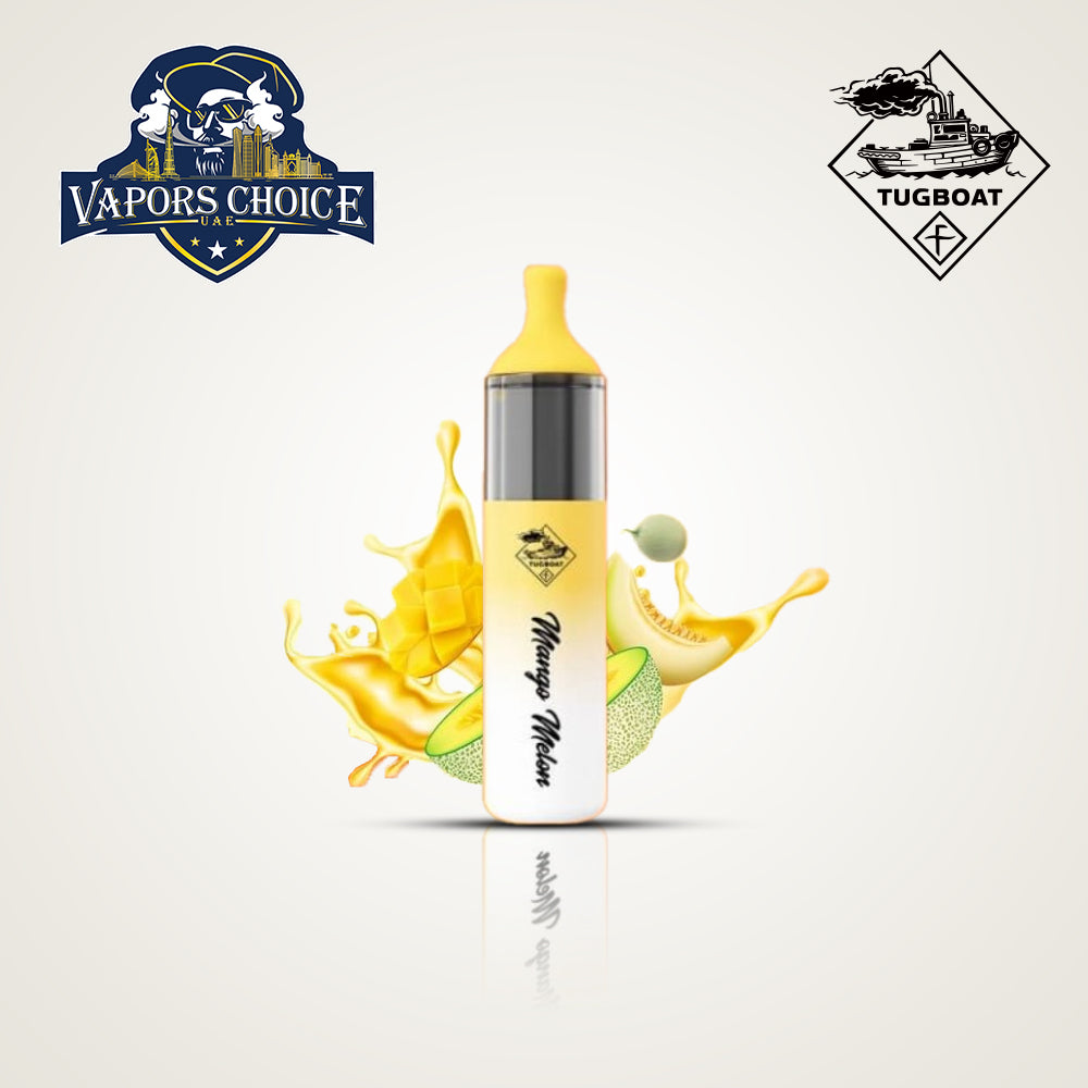 Tugboat EVO (50mg) 4500 PUFFS - DISPOSABLE VAPE Mango Melon UAE Ajman