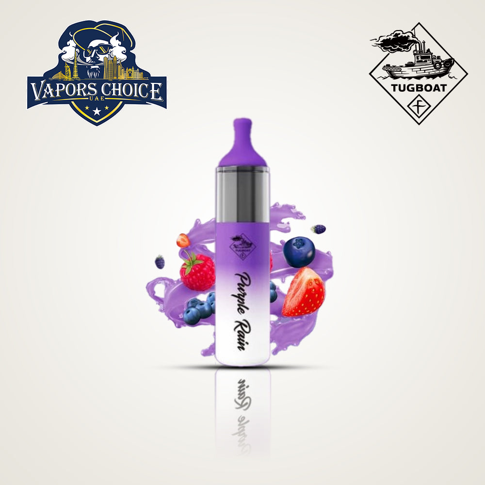 Tugboat EVO (50mg) 4500 PUFFS - DISPOSABLE VAPE Purple Rain UAE Al Ain