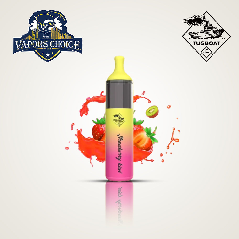 Tugboat EVO (50mg) 4500 PUFFS - DISPOSABLE VAPE Strawberry Kiwi UAE Al Ain