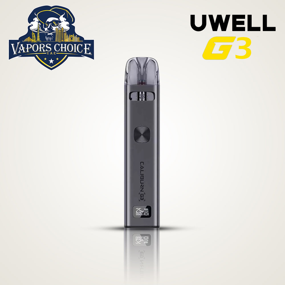 UWELL CALIBURN G3 Pod System 25W Grey UAE Dubai