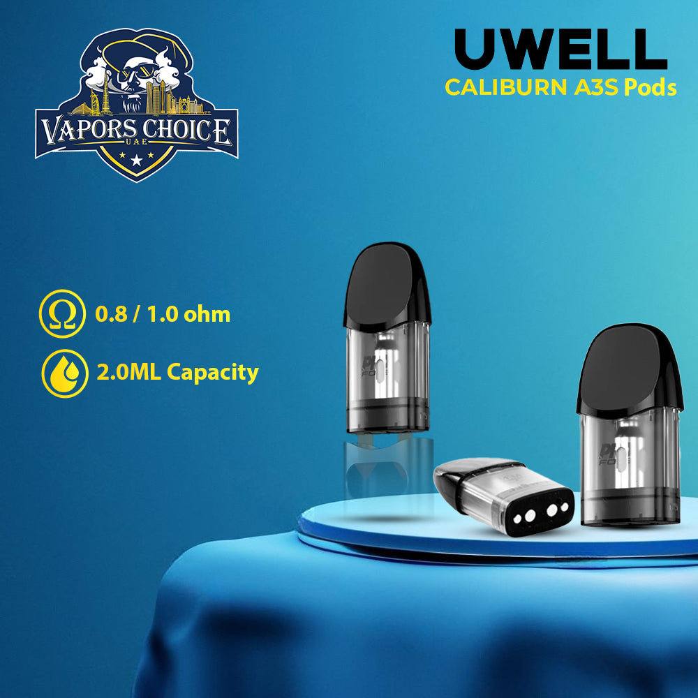 UWELL CALIBURN A3 Replacement A3SA3AK3 Pods UAE Abu Dhabi