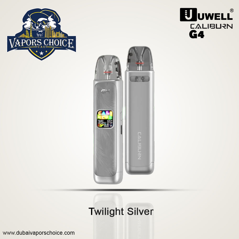 UWELL CALIBURN G4 Pod System 35W Twilight Silver UAE Dubai & Abu Dhabi