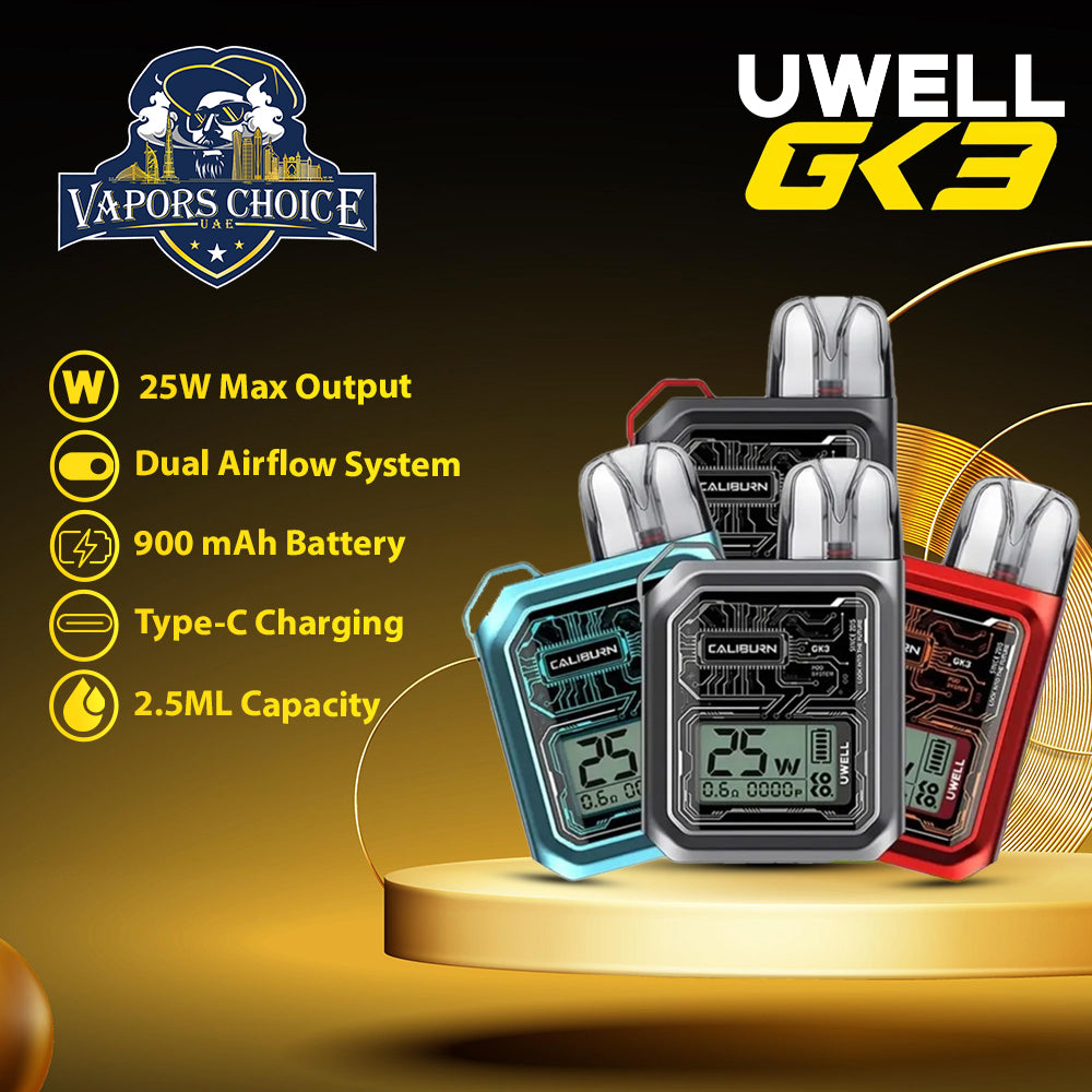 UWELL CALIBURN GK3 Pod System 25W UAE Dubai