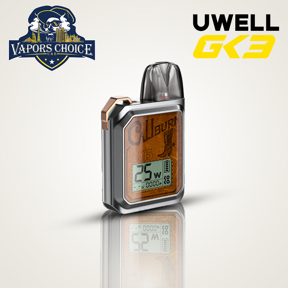 UWELL CALIBURN GK3 Pod System 25W Graphite UAE Dubai & Abu Dhabi