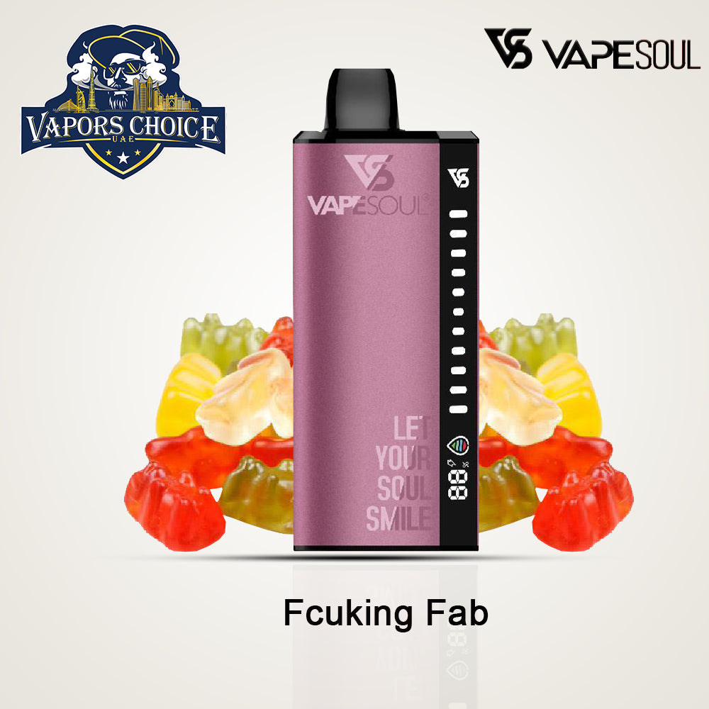 VAPESOUL 40000 Puffs Disposable Vape - 2% Nicotine Fcuking Fab UAE Abu Dhabi & al Ain