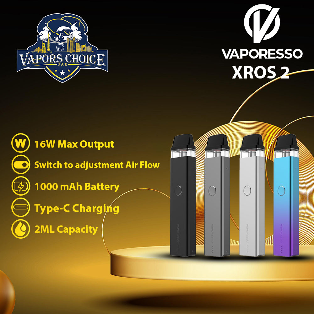 VAPORESSO XROS 2 Pod System Kit 16W UAE  Abu Dhabi