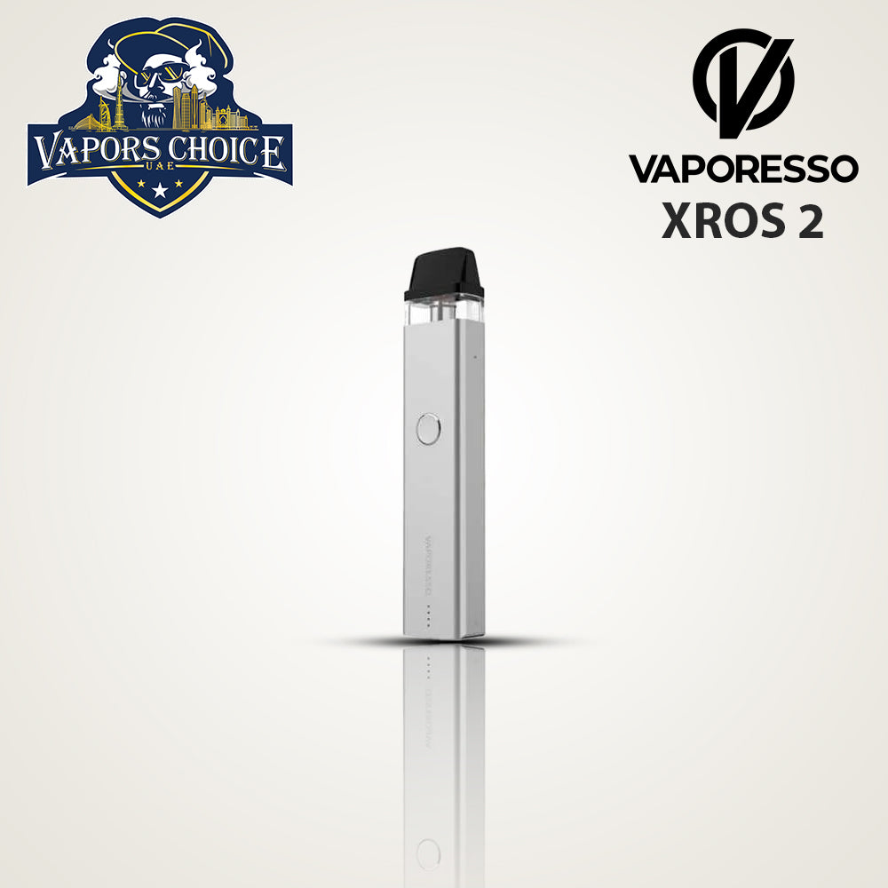 VAPORESSO XROS 2 Pod System Kit 16W Silver UAE Dubai & Abu Dhabi