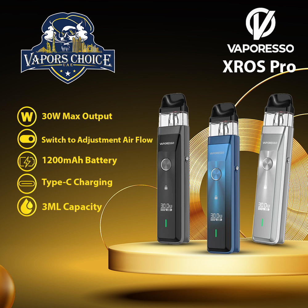 VAPORESSO XROS Pro Pod System Kit 30W UAE Abu Dhabi