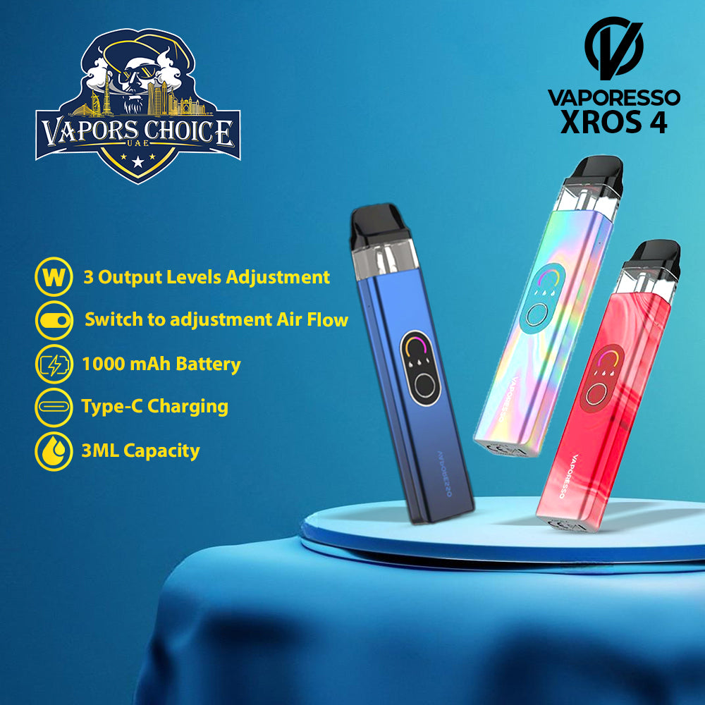 VAPORESSO XROS 4 Pod System Kit UAE Abu Dhabi