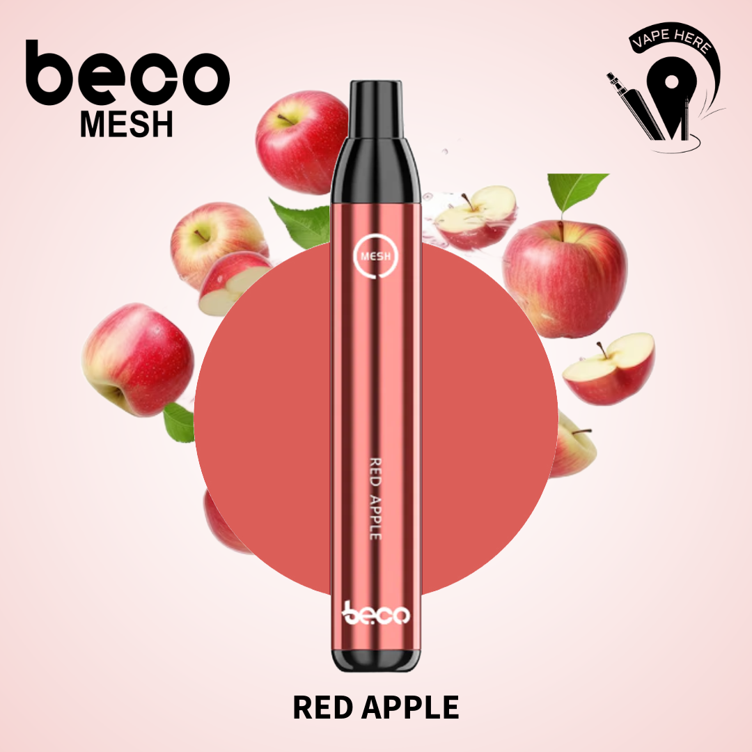 VAPTIO BECO MESH - DISPOSABLE VAPE DEVICE (2200 PUFFS) Red Apple UAE Ajman
