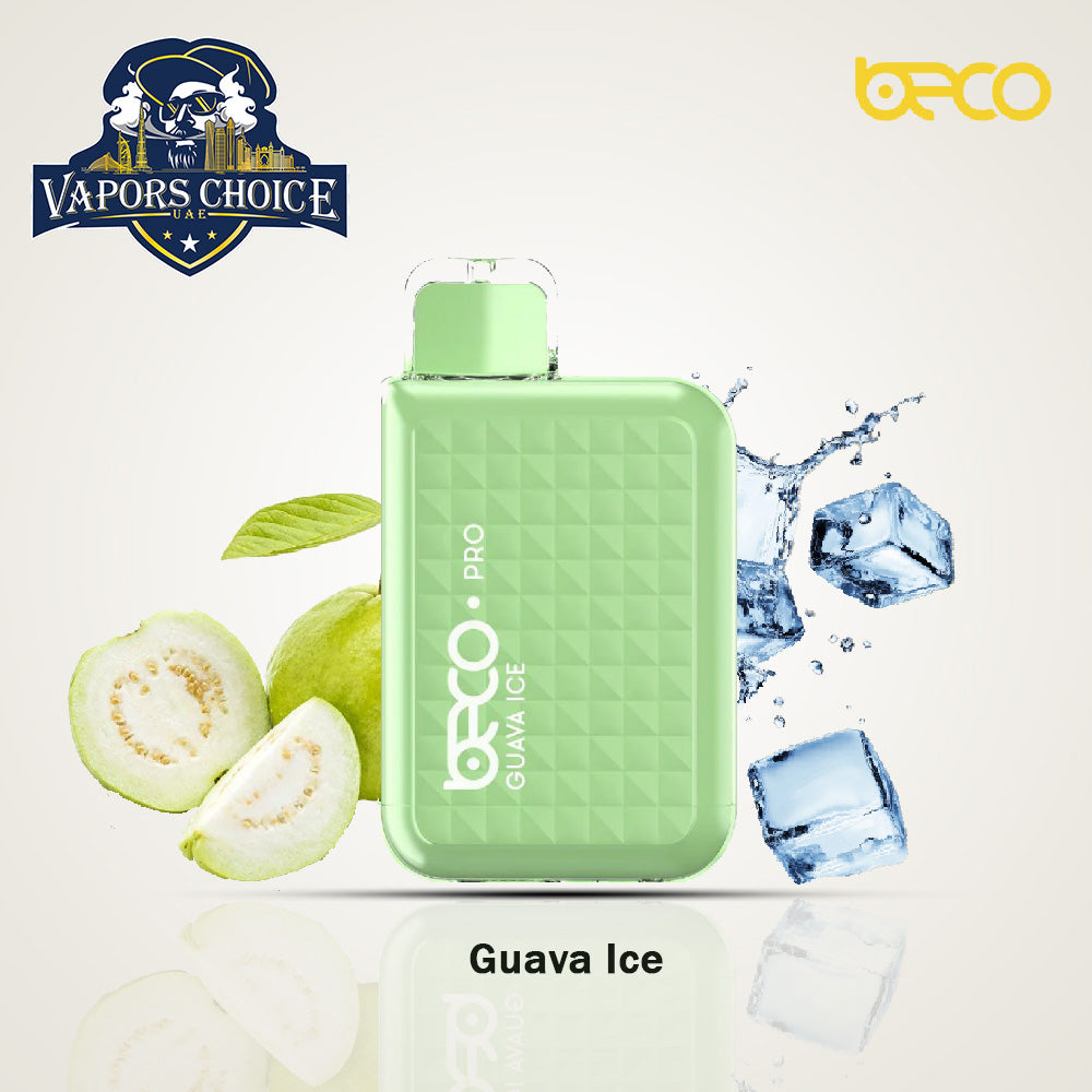 VAPTIO - BECO PRO 6,000 PUFFS (20mg & 50mg) DISPOSABLE VAPE Guava Ice UAE Dubai & Ras Alkhimah