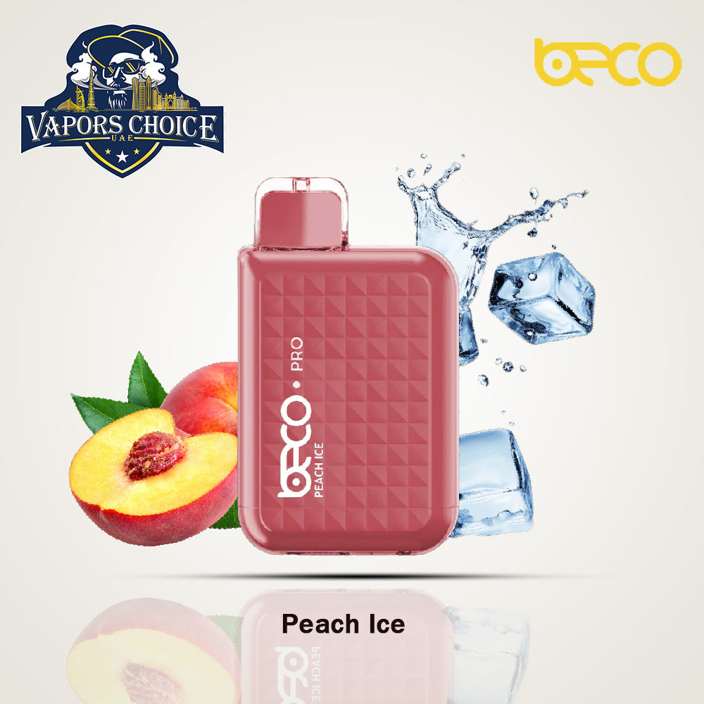VAPTIO - BECO PRO 6,000 PUFFS (20mg & 50mg) DISPOSABLE VAPE Peach Ice UAE Ajman