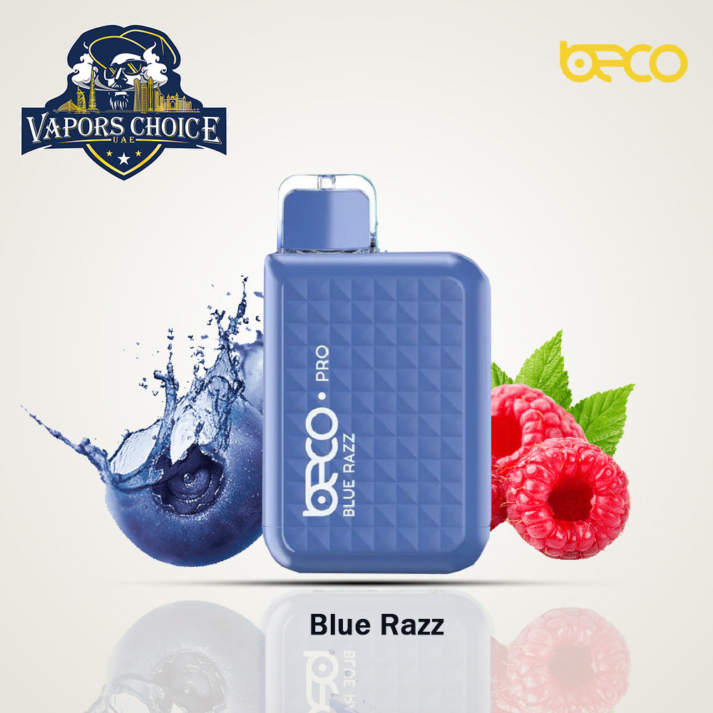 VAPTIO - BECO PRO 6,000 PUFFS (50mg) - DISPOSABLE VAPE Blue Razz UAE Abu Dhabi 