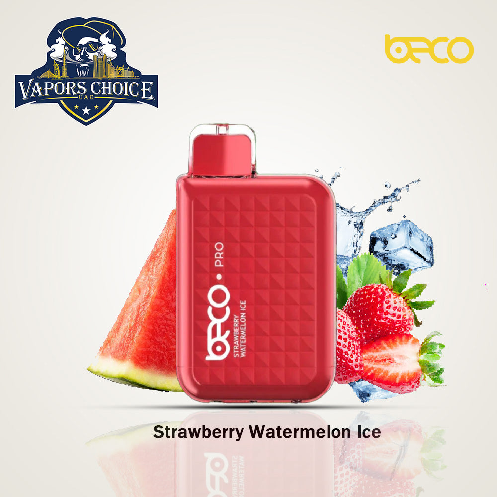 VAPTIO - BECO PRO 6,000 PUFFS (50mg) - DISPOSABLE VAPE Strawberry Watermelon Ice UAE Dubai & Al Sharjah