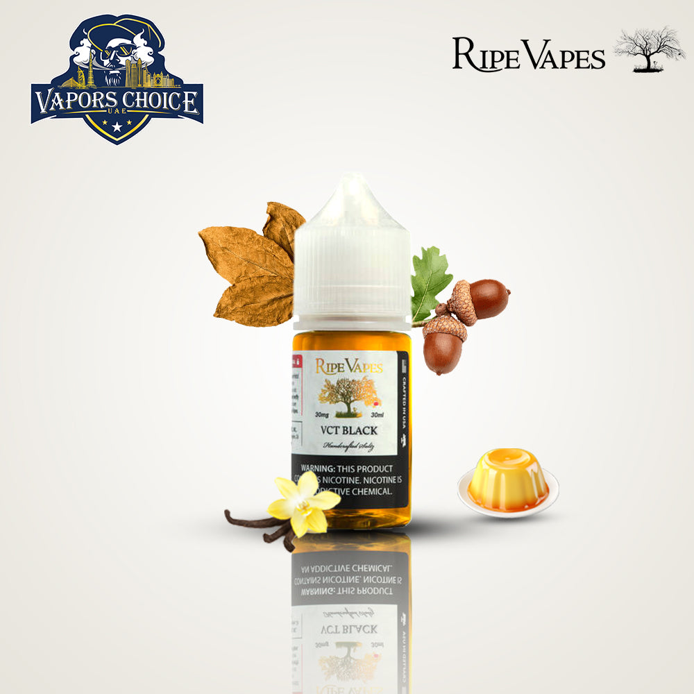 VCT Collection From Ripe Vapes SALTNIC 30ML VCT Black UAE Ras Al Khaimah
