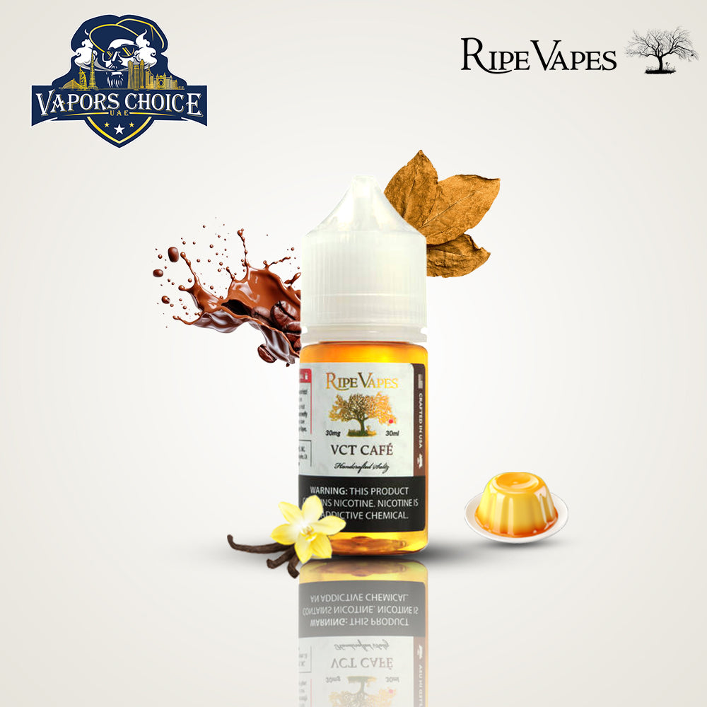 VCT Collection From Ripe Vapes SALTNIC 30ML VCT Cafe UAE Fujairah