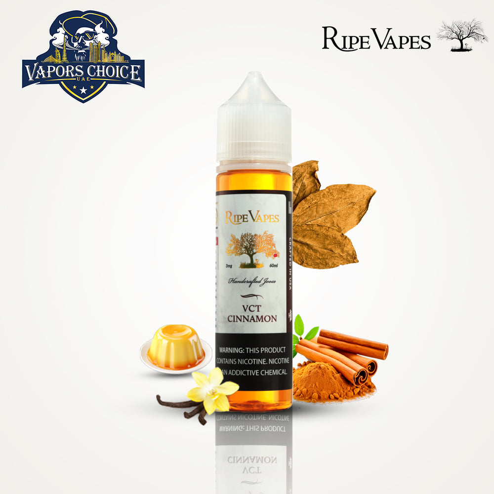 VCT Collection From Ripe Vapes E LIQUID 60ML & 120ML VCT Cinnamon UAE Ras Al Khaimah
