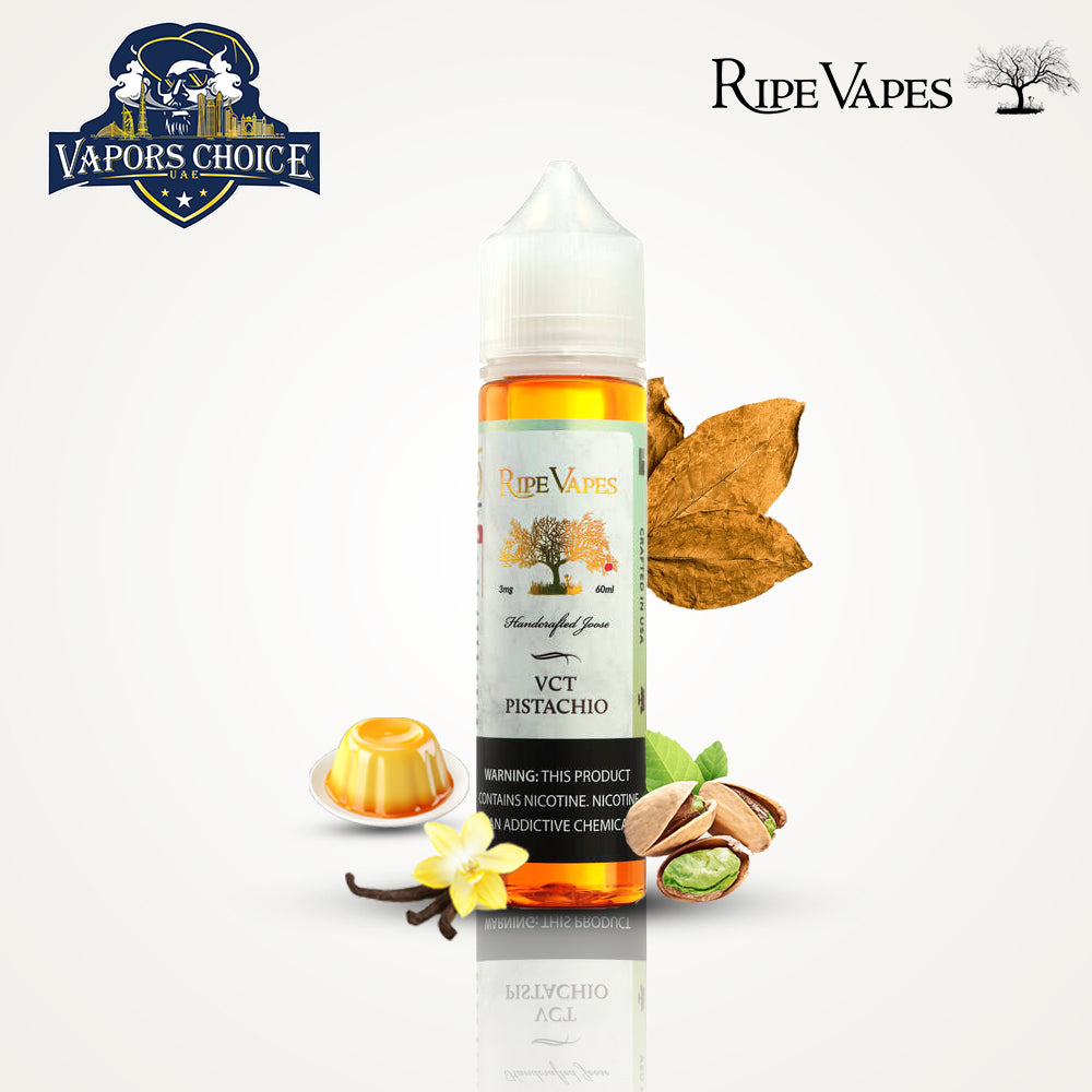 VCT Collection From Ripe Vapes E LIQUID 60ML & 120ML VCT Pistachio UAE Dubai