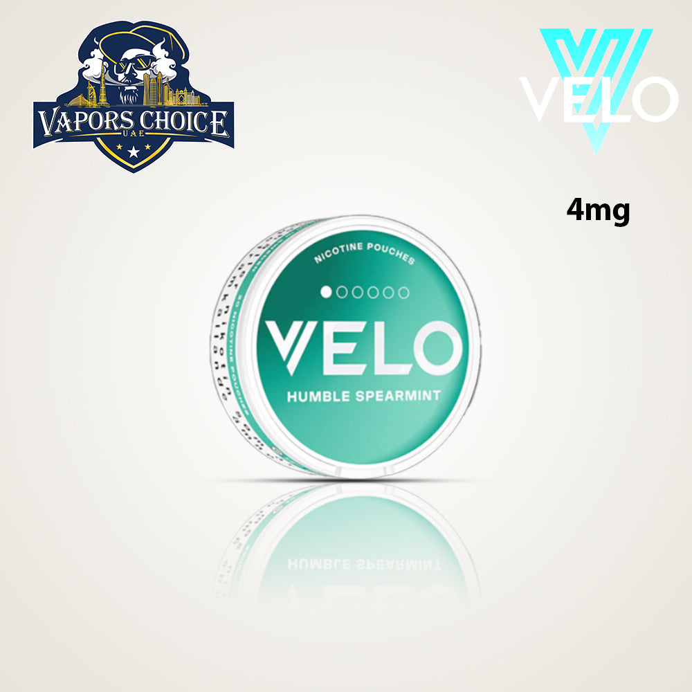 VELO Mini Nicotine Pouches 4-8 mg Nicotine Strength Humble Spearmint  UAE Ajman