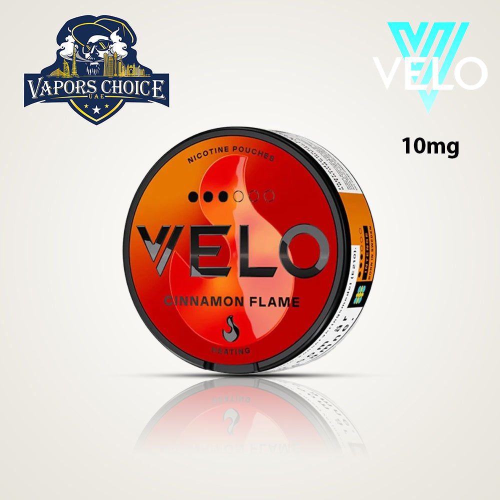 VELO Nicotine Pouches for Regular & Experienced Users Cinnamon Flame UAE Ajman