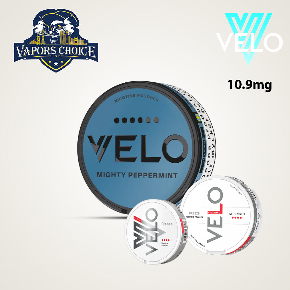 VELO Nicotine Pouches for Regular & Experienced Users Mighty Peppermint UAE Ajman