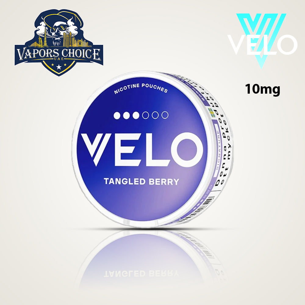 VELO Nicotine Pouches for Regular & Experienced Users Tangled Berry UAE Dubai