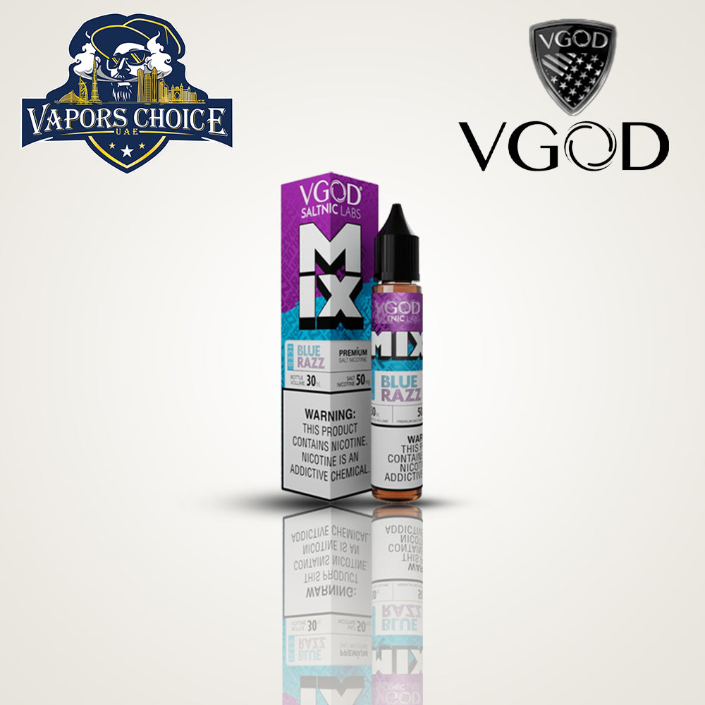 VGOD ICED MIX SERIES SALTNIC 30ML  Blue Razz UAE Al Ain