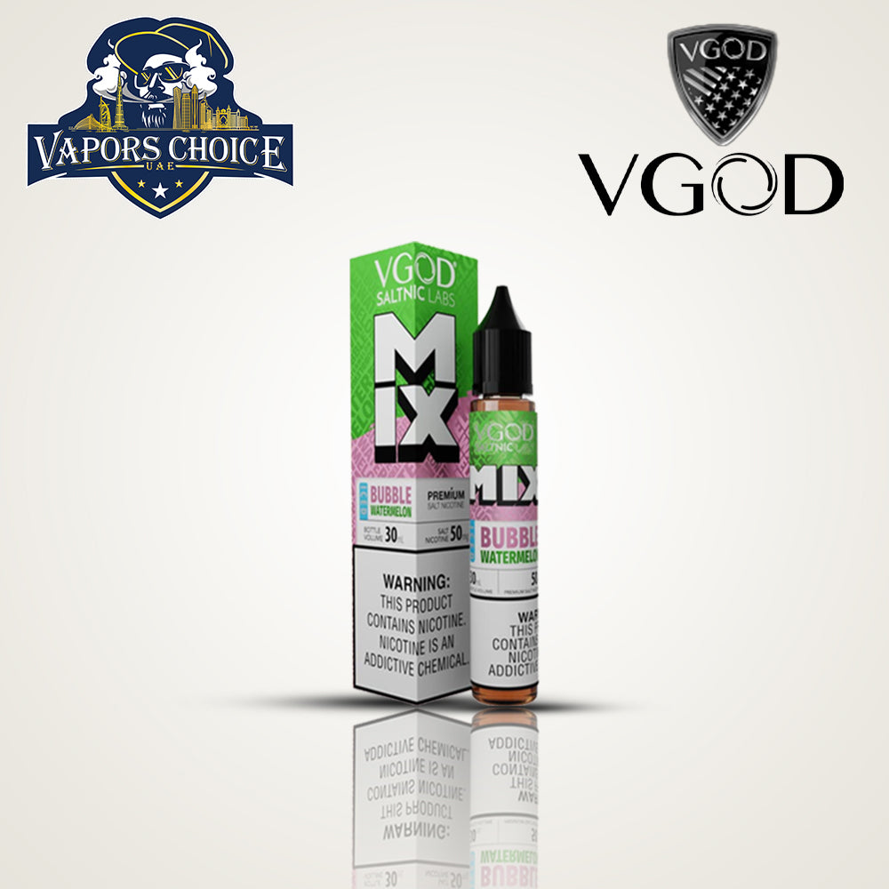 VGOD ICED MIX SERIES SALTNIC 30ML Watermelon Bubblegum UAE Dubai & Abu Dhabi