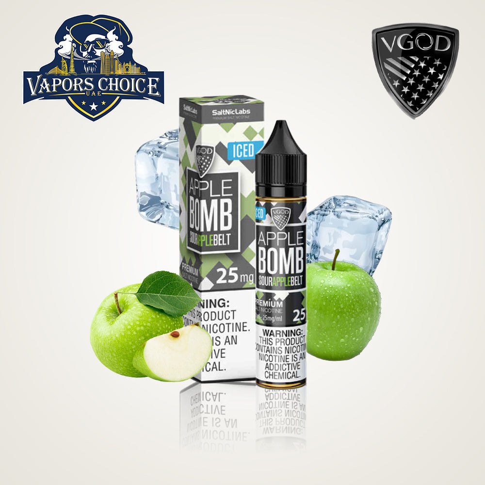 VGOD SALTNIC SERIES 30ML Vape Juice Iced Apple Bomb UAE Fujairah