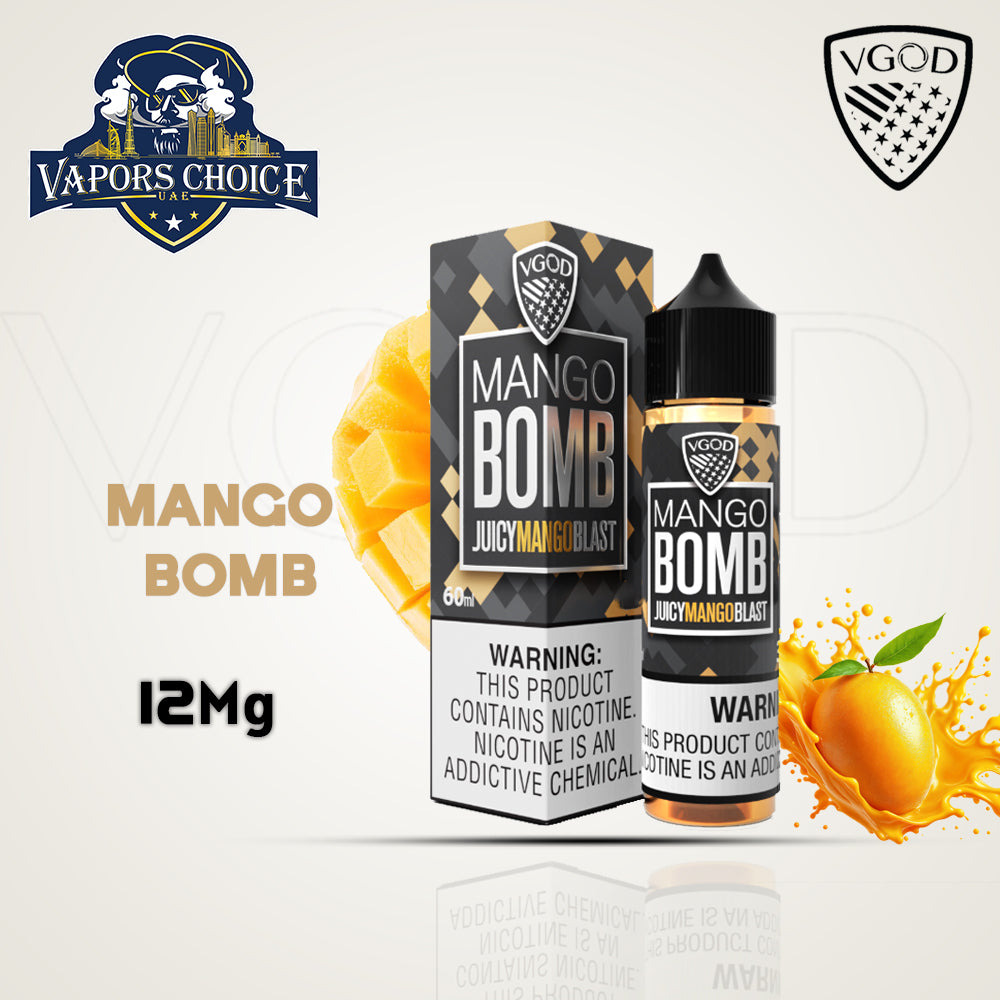 VGOD E-Liquids 60ML - FreeBase Mango Bomb 12mg