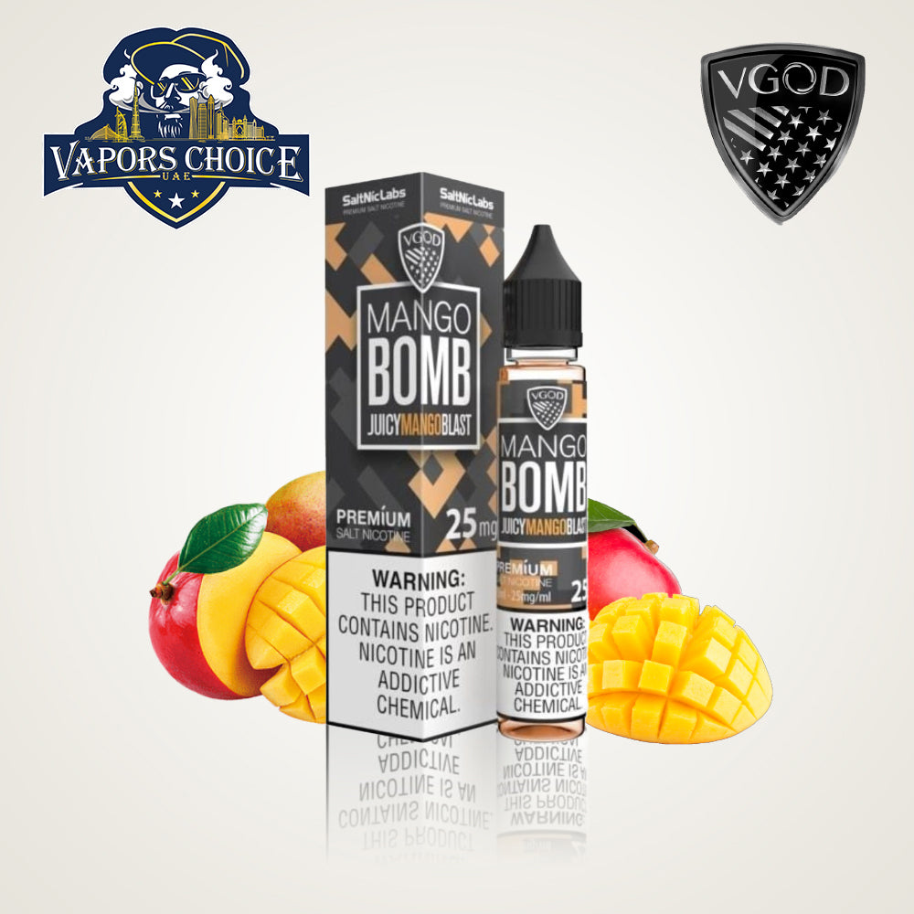 VGOD SALTNIC SERIES 30ML Vape Juice Mango Bomb UAE Ajman