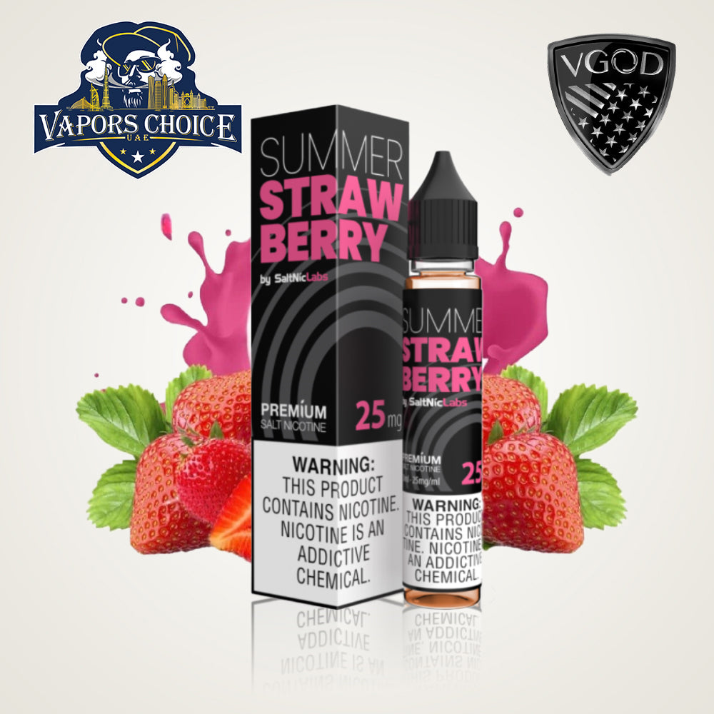 VGOD SALTNIC SERIES 30ML Vape Juice Summer Strawberry UAE Al Ain