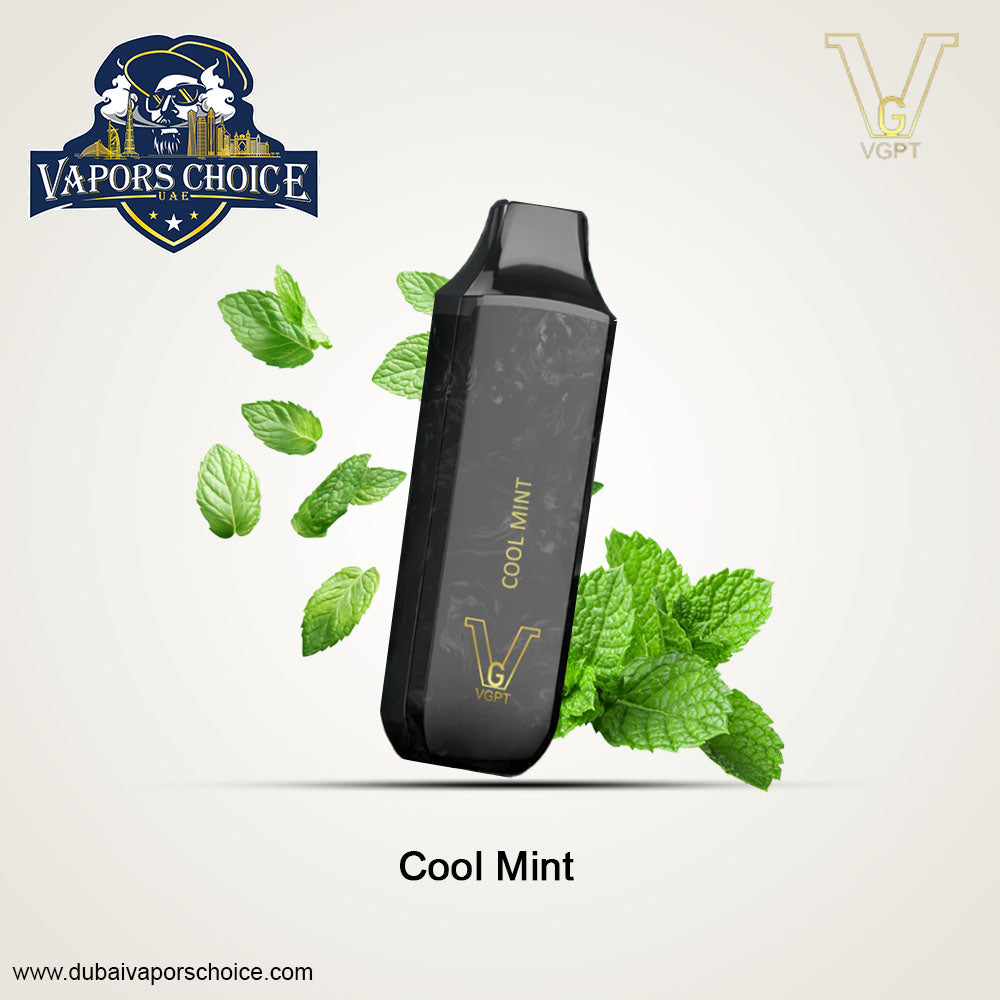 VGPT DISPOSABLE VAPE (20mg-50mg) 7500 PUFFS Cool Mint UAE Abu Dhabi