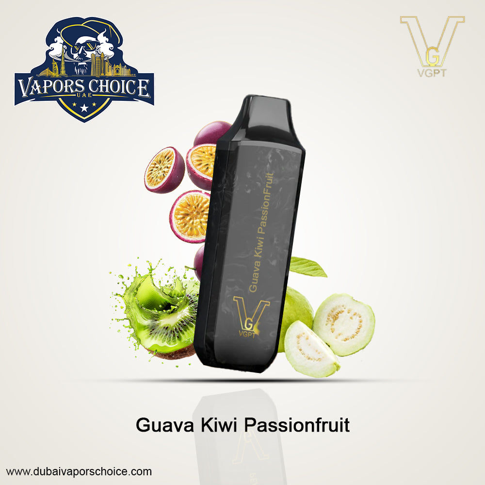 VGPT DISPOSABLE VAPE (20mg-50mg) 7500 PUFFS Guava Kiwi Passion Fruit UAE Abu Dhabi